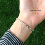 Tennis bracelet - silver bracelet - Jordan bracelets - Dubai bracelets - Qatar bracelets -zircon bracelet - bracelet for her - Afghani online - gifts for her - women jewelry - اسوارة تنس - اسوارة فضة - اسوارة زركون - هدايا اساور - الافغاني 