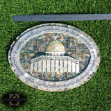 dome of the rock, Palestine, shells, mother of pearl, handmade, Quran