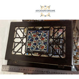 arabesque box - Palestine souvenirs - oriental box - wooden handicrafts - accessories box - Jordan gifts - Ajamic - Afghani online, handmade - Arabian box - ceramic - embroidery منتجات شرقية يدوية - تطريز فلسطيني - هدايا الأردن - هدايا فلسطين -الافغاني