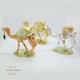 Camel small coloured metal - jordanian gifts -   - جمل معدن ملون