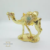 Camel small coloured metal - jordanian gifts -   - جمل معدن ملون
