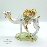 Camel small coloured metal - jordanian gifts -   - جمل معدن ملون