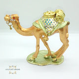 Camel small coloured metal - jordanian gifts -   - جمل معدن ملون