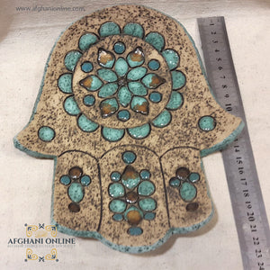 Handmade Ceramic - Islamic pottery art - Jordan Souvenirs and gifts - Arabian geometric art patterns - Arabian clay - Arabic stoneware - office and home decor - oriental pottery - Amman Gifts - married gifts - Afghani online - سيراميك وفخار شرقي اسلامي - كف - الافغاني - هدايا الأردن