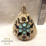 Handmade Ceramic - Islamic pottery art - Jordan Souvenirs and gifts - Arabian geometric art patterns - Arabian clay - Arabic stoneware - office and home decor - oriental pottery - Amman Gifts - candle holder - Afghani online - سيراميك وفخار شرقي اسلامي - شمعة - الافغاني - هدايا الأردن