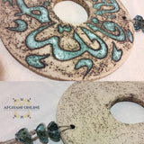 Handmade Ceramic - Islamic pottery art - Jordan Souvenirs and gifts - Allah is the best to guard - Arabic stoneware - office and home decor - oriental pottery - Amman Gifts - married gifts - Afghani online - سيراميك وفخار شرقي اسلامي - فالله خير حافظا - الافغاني - هدايا الأردن