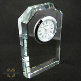 crystal desk clock - ساعة مكتب كريستال - desk gifts - men gifts - company gifts - هدايا للمكتب - هدايا للموظفين