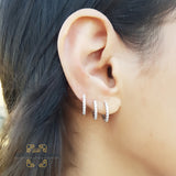 Silver Gemstones earrings - hoop earrings - best jewellery in Amman - gifts for her - luxury Earrings set - fashion and elegance - girl in style - women's today beauty - cubic zirconia earrings - rhodium earrings - UAE earrings - Jordan earrings - Afghani online - oriental earrings - حلق احجار كريمة فضة