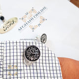 Cufflinks personalized names - trendy cufflinks for men - Arabic cufflinks custom made - USA cufflinks - silver customize - handmade silver - Afghani online - round cufflinks - Arabic design jewellery- UAE cufflinks - Jordan cufflinks - Qatar Jewelry - handmade cufflinks - USA custom Jewelry - Cufflinks in Amman - gift for him - تفصيل كبك - كفلنجز تفصيل - تفصيل اسم فضة - أزرار قميص فضة - الافغاني