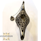 Aladdin incense lamp, afghani online, afghani Jordan, alloy, pewter, arab history, oriental gifts, مصباح علاء الدين للبخور, الافغاني