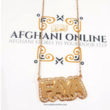 bubble Name Necklace - silver customize - gold coated necklace - collar personalizado - handmade silver - Afghani online - custom bubble necklace - Arabic Name Necklace - UAE necklace - Jordan Necklace -  Qatar Jewelry - bubble name with zircon - USA custom Jewelry - سنسال اسم نافر - سنسال تفصيل - تفصيل اسم فضة مطلي ذهب - تفصيل اسم مع زركون - الافغاني