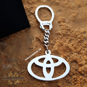 Car brand keychain - custom car brand key holder - Toyota Car key chain silver customized decoration - chain accessories - car charm key - car key holder - luxury car pendant - Automotive - silver keychain - handmade - Afghani online - car holder - custom car key holder - مدالية سيارة شعار السيارة مدالية تويوتا بي ام تفصيل - مداليات مفتاح سيارة فضة - الافغاني - هدايا الاردن - فضة يدوي - هدايا فلسطين