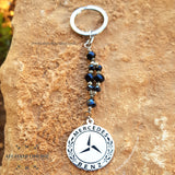 Car brand keychain - custom car brand key holder - Mercedes Car key chain silver customized decoration - chain accessories - car charm key - car key holder - luxury car pendant - Automotive - silver keychain - handmade - Afghani online - car holder - custom car key holder - مدالية سيارة شعار السيارة  مدالية مرسيدس تفصيل - مداليات مفتاح سيارة فضة - الافغاني - هدايا الاردن - فضة يدوي - هدايا فلسطين