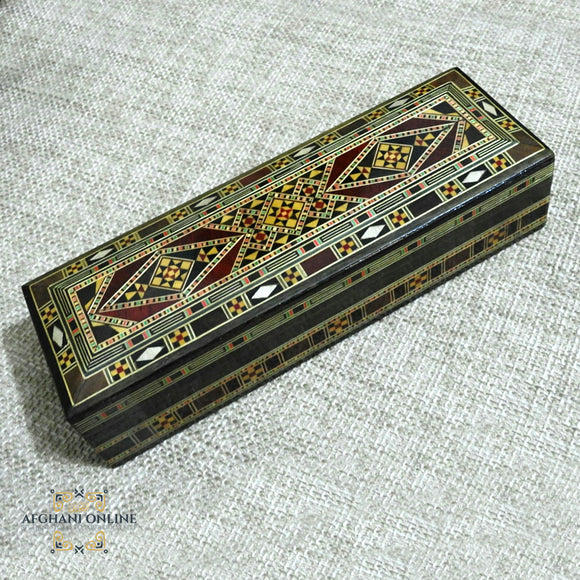 Mosaic box , handmade, Damascus mosaic, Jordan, Afghani, alafghani Amman, afghani online, صندوق موزاييك