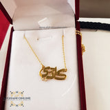 Personalized name necklace - Custom name necklace - Custom Jewelry - Custom Necklace - Personalized Name - Customized Gift for Her - Arabic Name Necklace - silver customize - Cady necklace - handmade silver - afghani online - Jordan silver - USA custom Jewelry - سنسال اسم كادي - سنسال تفصيل - تفصيل اسم فضة - الافغاني