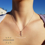 Palestine silver necklace with zircon -Silver Palestinian necklace - Palestine gift jewelry - map of Palestine - Afghani Jordan, Palestine trendy jewelry خارطة فلسطين سنسال - سنسال فلسطين فضة زركون - الافغاني - سنسال فلسطين - هدايا فلسطين