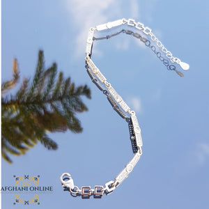 Tennis bracelet - silver bracelet - Jordan bracelets - Dubai bracelets - Qatar bracelets -zircon bracelet - bracelet for her - Afghani online - gifts for her - women jewelry - اسوارة تنس - اسوارة فضة - اسوارة زركون - هدايا اساور - الافغاني