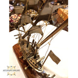 copper ship, handmade, office gift, manager gift, Jordan, afghani online, afghani Jordan, سفينة نحاس