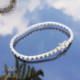 Tennis bracelet - silver bracelet - Jordan bracelets - Dubai bracelets - Qatar bracelets -zircon bracelet - bracelet for her - Afghani online - gifts for her - women jewelry - اسوارة تنس - اسوارة فضة - اسوارة زركون - هدايا اساور - الافغاني