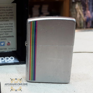 Zippo Rainbow - Packaged in an environmentally friendly gift box - Lifetime Guarantee - Fill with Zippo premium lighter fluid